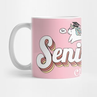 seniors unicorn Mug
